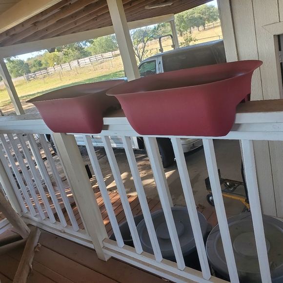 2 ~ Railing planter 14" h x 26" w x 8.8" d - Picture 2 of 9